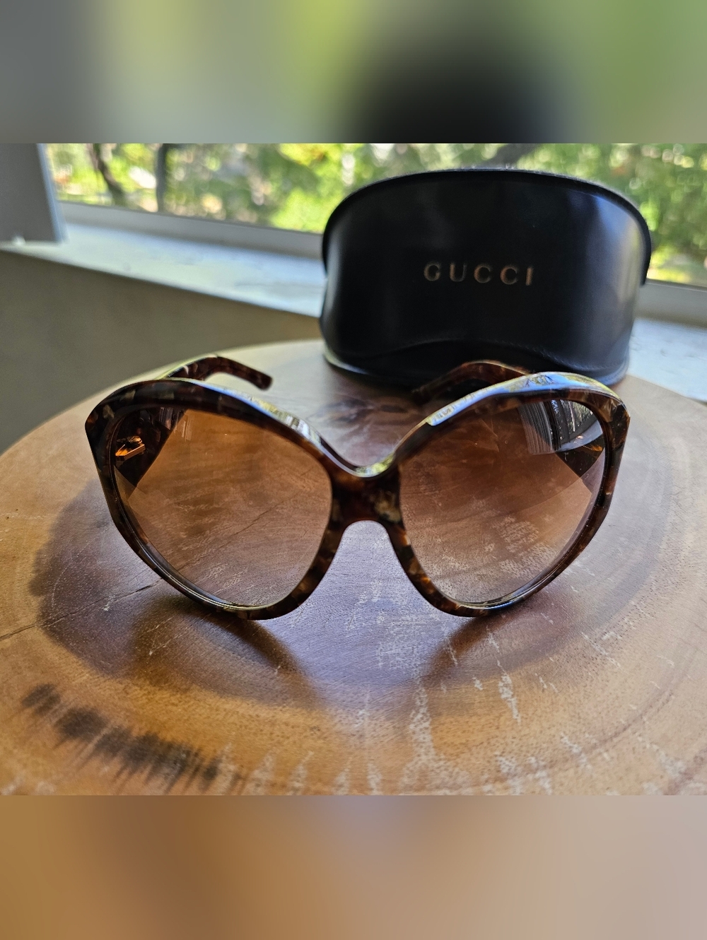 Y2K "Bug-Eyed" Gucci GG 2927/S Tortoise Brown